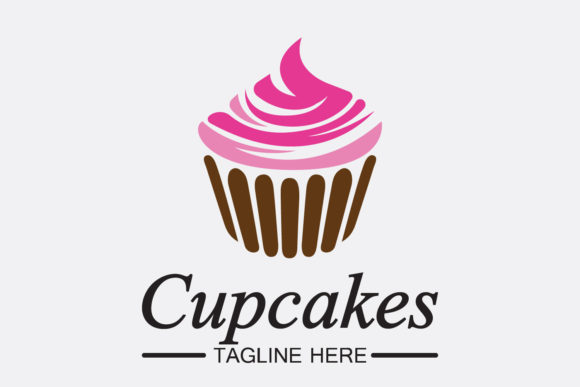 Download Cupcake Logo Design Vector Template - Cupcake logo Collection