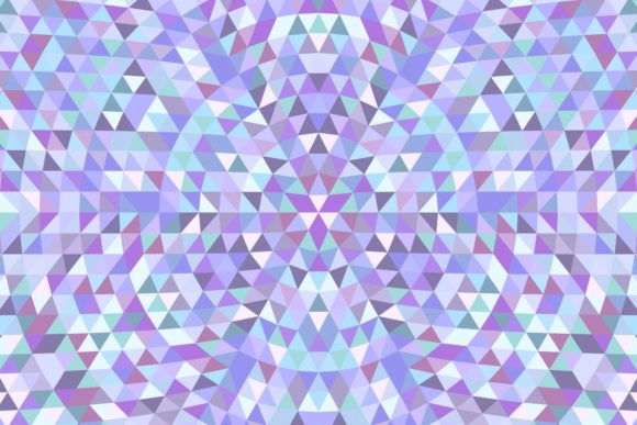 Download Triangle Mosaic Mandala Background - Man Collection