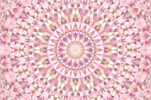 Download Seamless Pink Triangle Mandala Pattern - Man Collection