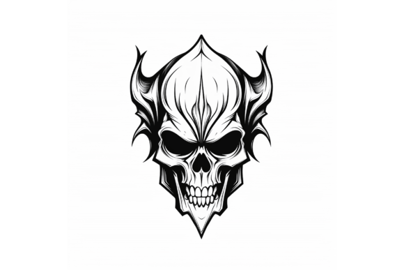 Download Woman Hand Drawing Piston Skull Logo - Man Collection