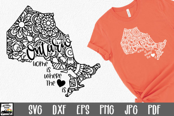 Download Ontario Canada Mandala Design - Man Collection