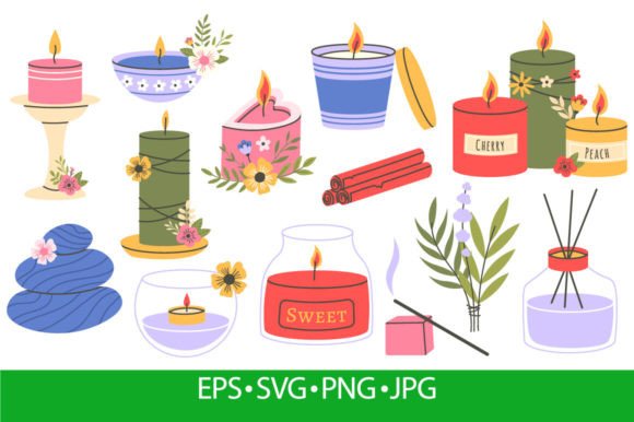 Download Scented Candles, Aromatherapy Wax - Therapy Collection