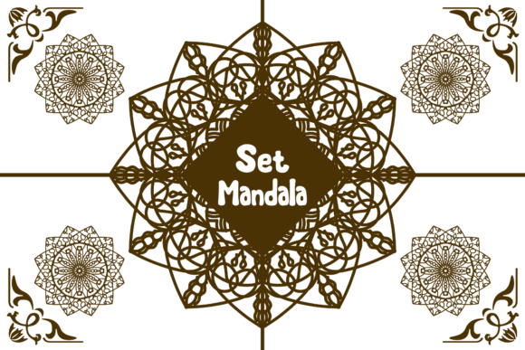 Download Mandala Set Background Ornate Design - Man Collection