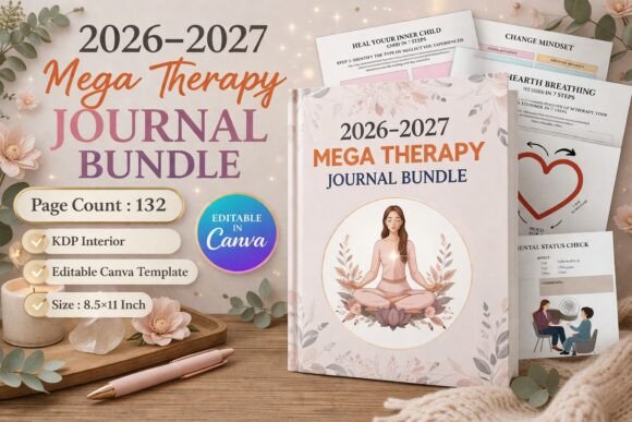 Download 2026–2027 Mega Therapy Journal Bundle - Therapy Collection