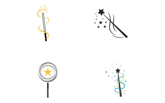 Download Vector Magic Wand Logo Icon - Premium Resources