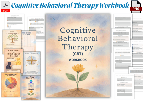 Download Cognitive Behavioral Therapy Workbook - Therapy Collection