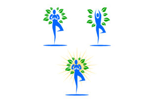 Download Set of Nature Yoga Logo - Yoga Collection