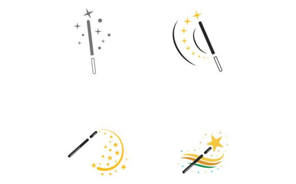 Download Vector Magic Wand Logo Icon - Premium Resources