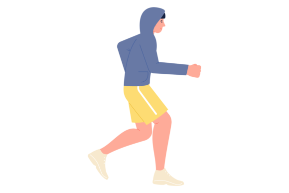 Download Young Man Jogging. Smiling Teen Guy Runn - Man Collection