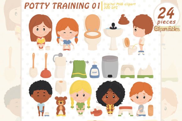 Download Potty Training Clipart, Education - Training Collection