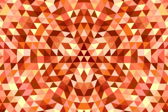 Download Triangle Mosaic Mandala Background - Man Collection