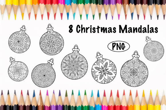 Download Christmas Mandalas, Christmas Ball - Man Collection