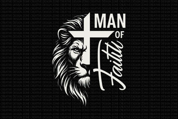 Download Man of Faith Lion PNG - Man Collection