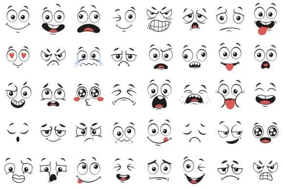Download Cartoon Faces - Faces Collection